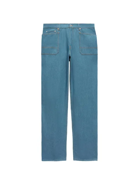 Kenzo rinse-wash loose-fit jeans Blue FG65DP4277H1