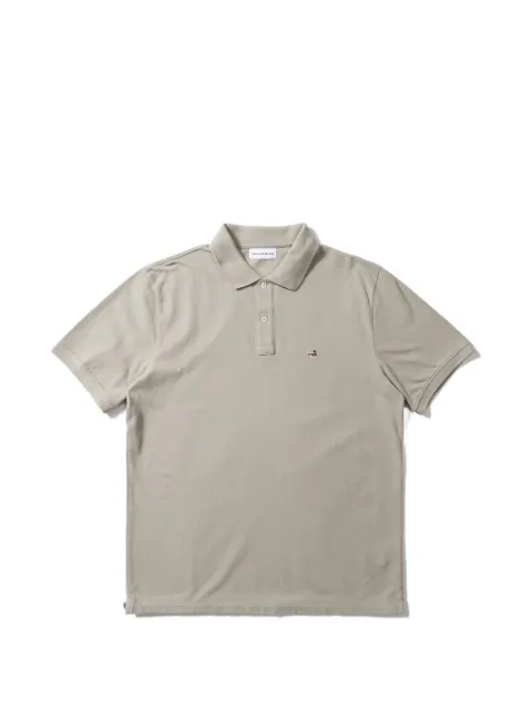 Edmmond Studios logo-embroidered short-sleeves polo shirt Neutrals 1262001090