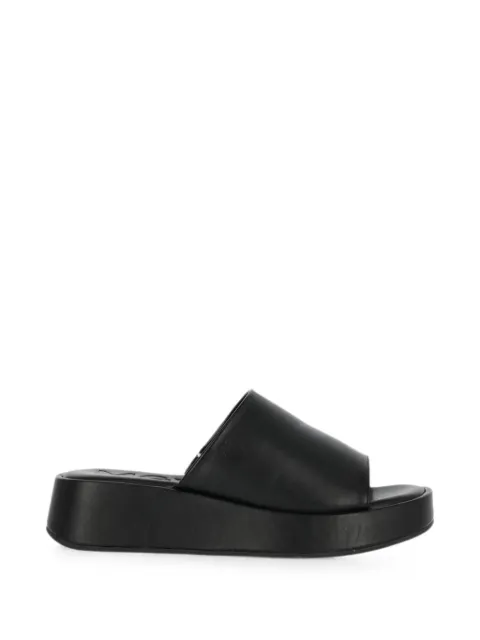MEXX platform square-toe slippers Black MIBN1601841W