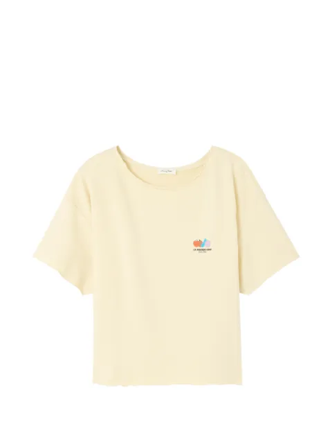 American Vintage Atubay graphic-print T-shirt Neutrals ATU02AE26