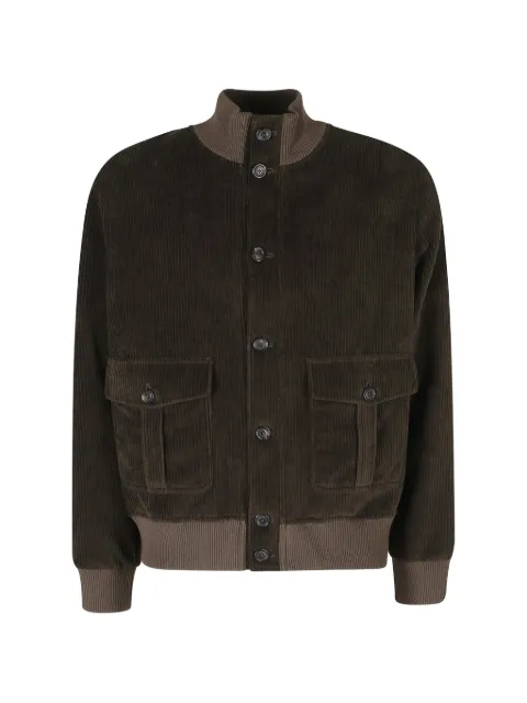 Circolo 1901 corduroy button-up jacket Brown CN5406