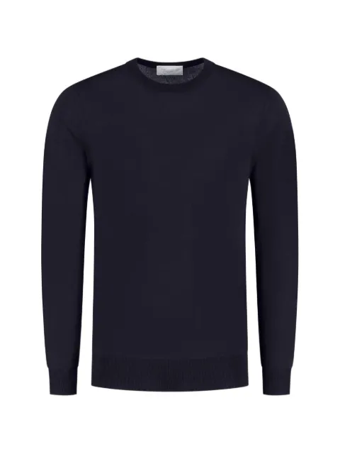 Marco Pescarolo fine-knit sweater Blue M154M0