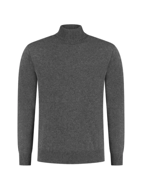 Doriani Cashmere ribbed-trim roll-neck sweater Grey 12002C7PC1020450