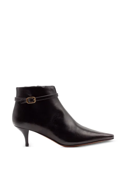 Roberto Festa buckle-strap pointed-toe ankle boots Black MABELFRENCHWESTNERO