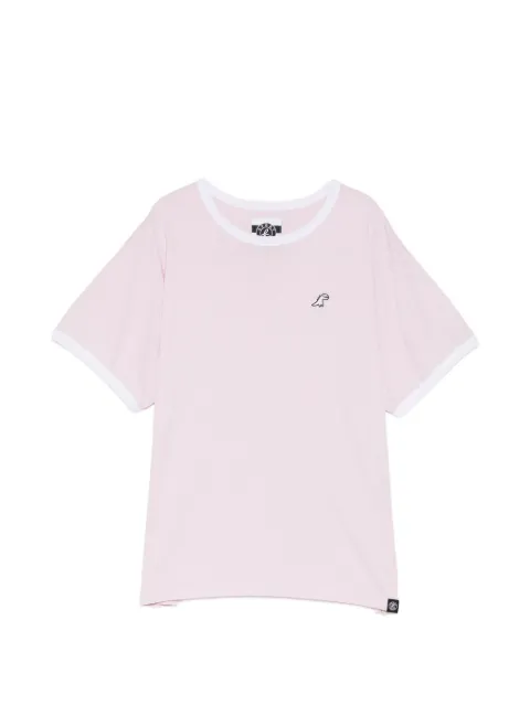 SPORT b. by agnès b. logo-embroidered T-shirt Pink 1698QE5W