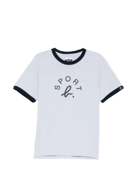 SPORT b. by agnès b. logo-print T-shirt Blue 1409QF5X