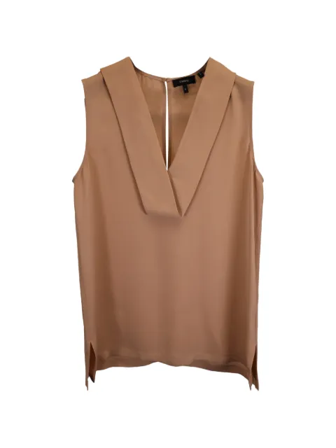 Theory sleevless silk tank top Neutrals NAPPUUSCL397095W