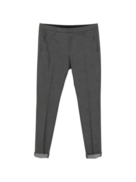 DONDUP Gaubert slim-fit turned-up chino trousers Grey UP235OS0130U002