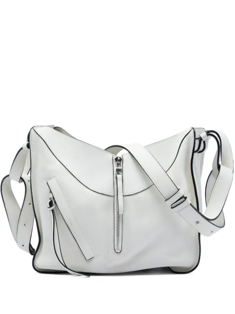 Loewe Pre-Owned 2016 Small Grained Calfskin Hammock Bag satchel White ZQZPJ816GOQXU9F8