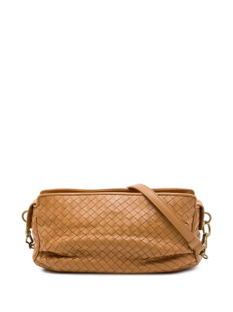 Bottega Veneta Pre-Owned 2008 Nappa Intrecciato Crossbody shoulder bag Brown X0CRMQTU2E8E0BZG
