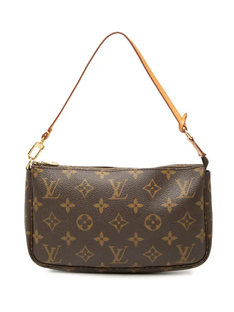 Louis Vuitton Pre-Owned 2001 Monogram Pochette Accessoires shoulder bag Brown 4O8RXUZHDQE72DVY