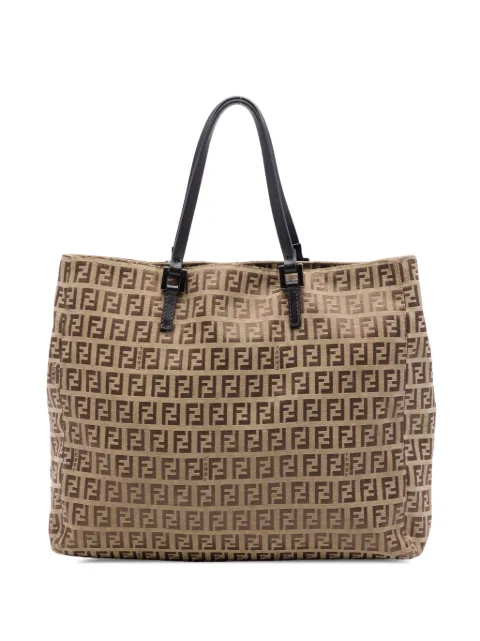 Fendi Pre-Owned 2000-2010 Zucchino Canvas tote bag Neutrals T2UHAWYACPAF1TN9