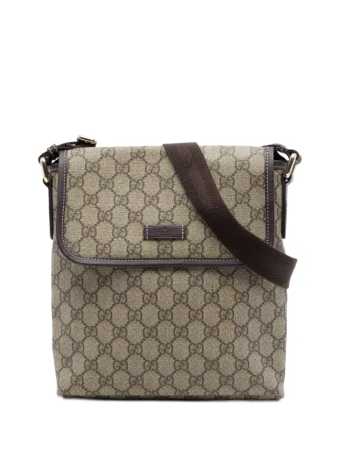Gucci Pre-Owned 2000-2015 GG Supreme crossbody bag Neutrals Q4I9XPXF3KN44SLA