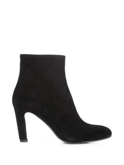 Del Carlo suede ankle boots Black 12027