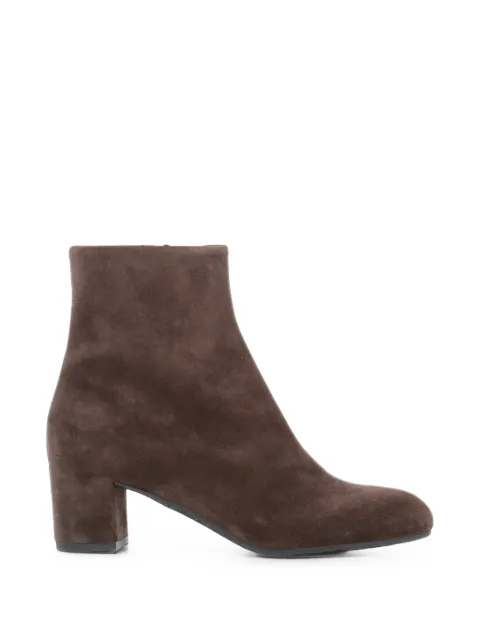 Del Carlo suede ankle boots Brown 12215