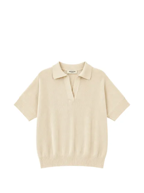 Weekend Max Mara short-sleeve polo sweater Neutrals 2625366151600001