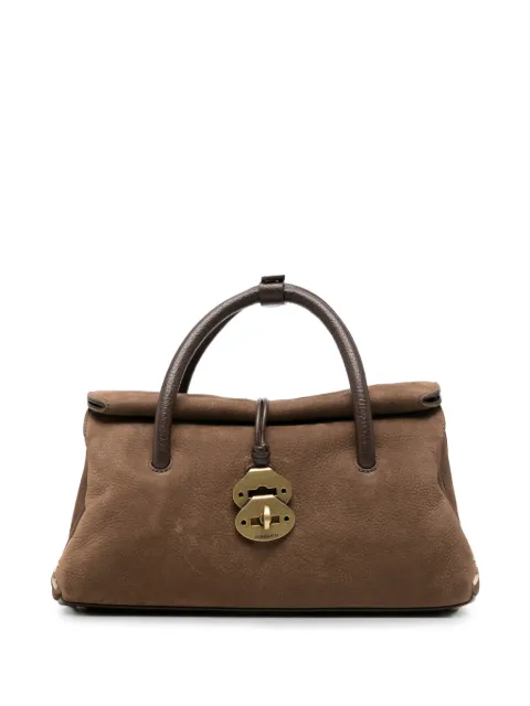 Zanellato baby Dotta Jones studded handbag Brown 0691200070000