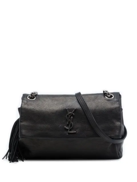Saint Laurent Pre-Owned 2017 Small Sheepskin West Hollywood crossbody bag Black WACL1M9YIH0MFMZM