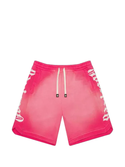 GODSPEED Courtside logo-print shorts Pink GS592