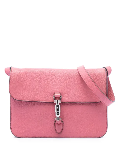 Gucci Pre-Owned 2016-2026 Calfskin Soft Jackie Convertable crossbody bag Pink V644MUH880Z45SSU