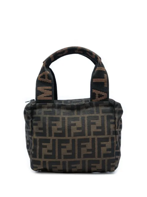 Fendi Pre-Owned 2000-2010 Mini Zucca Canvas handbag Brown 4M6T3BPG0O5T43XC