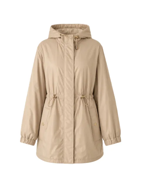 Weekend Max Mara hooded drawstring-waist jacket Neutrals 2625496011600021