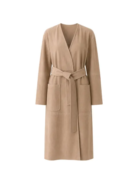 Max Mara belted wrap coat Neutrals 2626470611600001