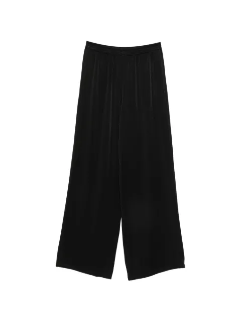 Fabiana Filippi elasticated-waist wide-leg trousers Black PAD216F291D982825