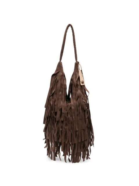 la milanesa small Aretha fringed shoulder bag Brown ARES