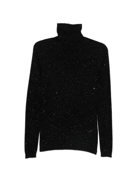 Fabiana Filippi sequin-embellished turtleneck sweater Black MAD226F482D7220000