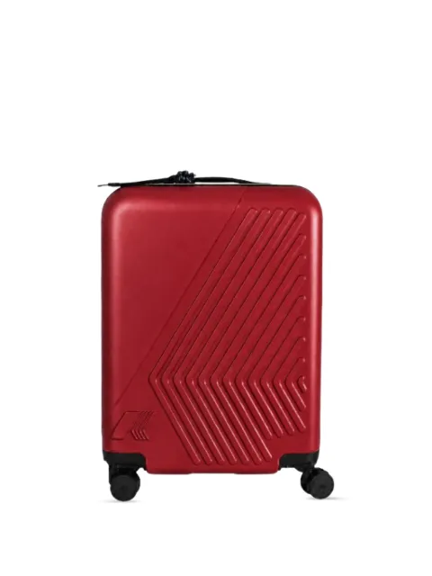 K-Way Eudoxie logo-embossed luggage Red K4125ZW