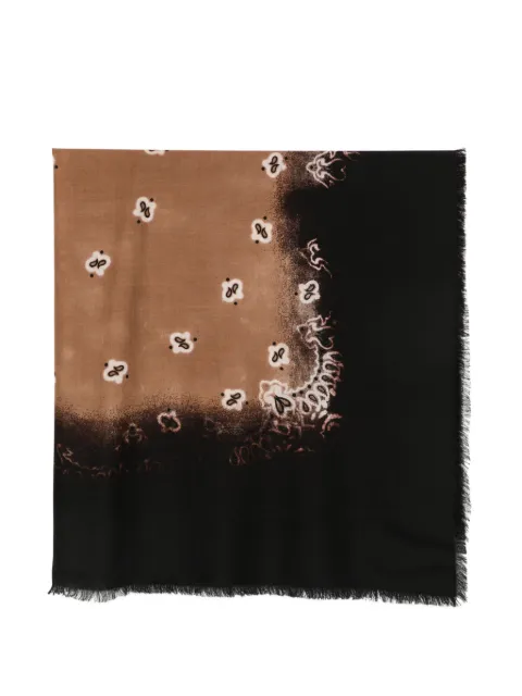 Destin bandana-print scarf Brown JILQHAND