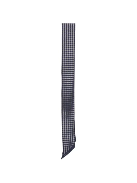 Tagliatore geometric-print scarf Blue FOULARD8NTI2602NAVY