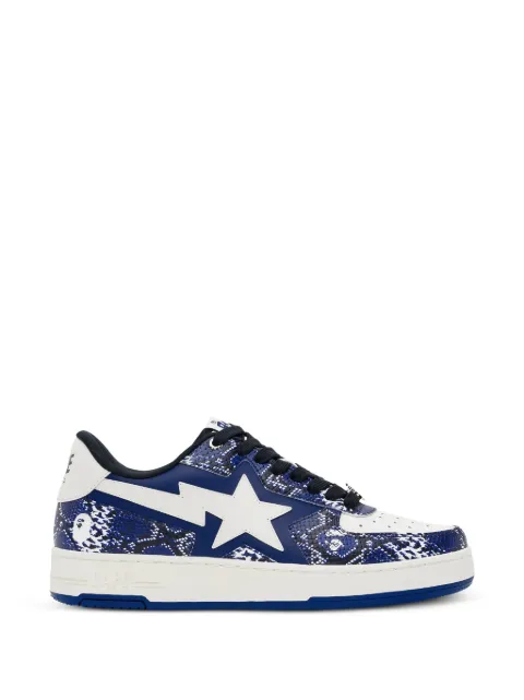 A BATHING APE® Tape Sta snakeskin-effect sneakers Blue 1K70191329BLX