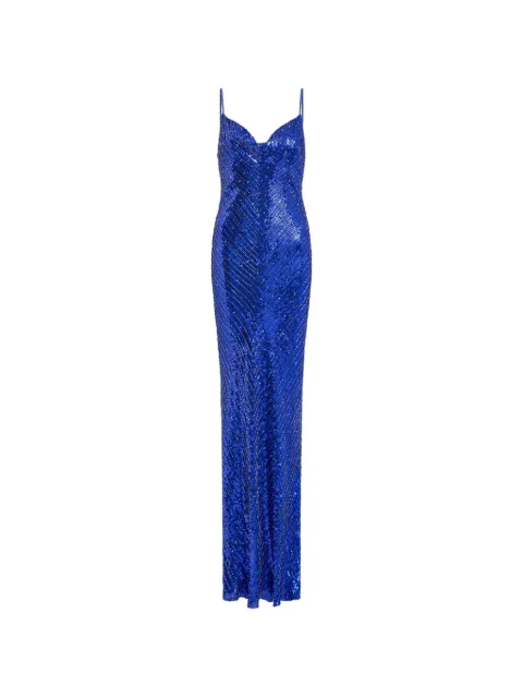 Jenny Packham Ariel maxi dress Blue ZED176L