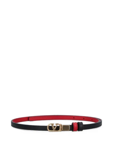 Valentino Garavani VLogo Signature reversible belt Black WT0SX5ZDM