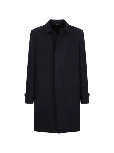 Lardini wool button-cuff coat Blue CN23223CN65603