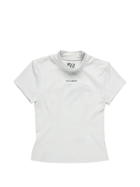 Malbon Golf Orelia logo-print T-shirt White MW0192WHT