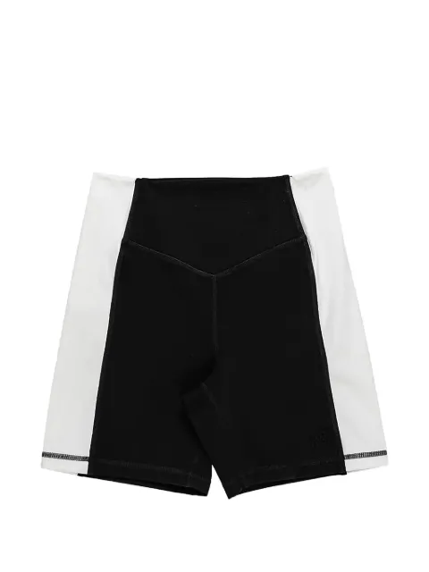 Malbon Golf Etta side-stripe shorts Black MW0196