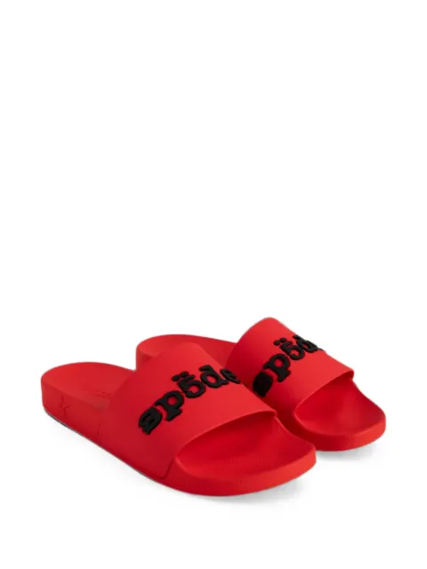 SP5DER Enzo 001 slides Red SP5DER579