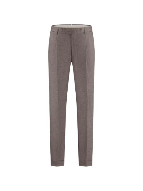 PT Torino pressed-crease tailored trousers Brown RFZAZ40FWDTO0301