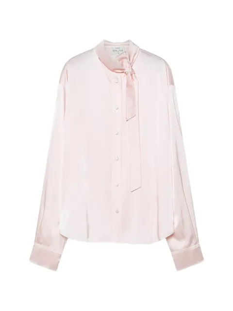 Forte Forte bow-tie buttoned shirt Pink 15072MYSHIRT