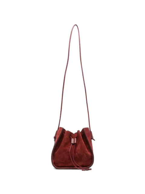 Forte Forte drawstring-fastening bucket bag Red 15232MYBAG