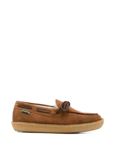 Sebago suede bow-detail loafers Brown 771415W