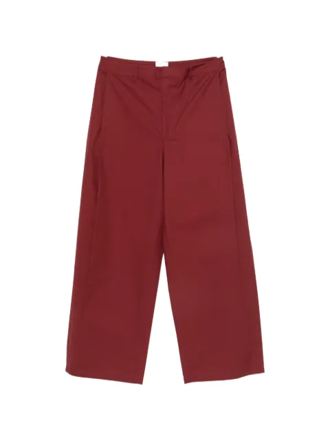 Arte Antwerp wide-leg trousers Red AW26082P