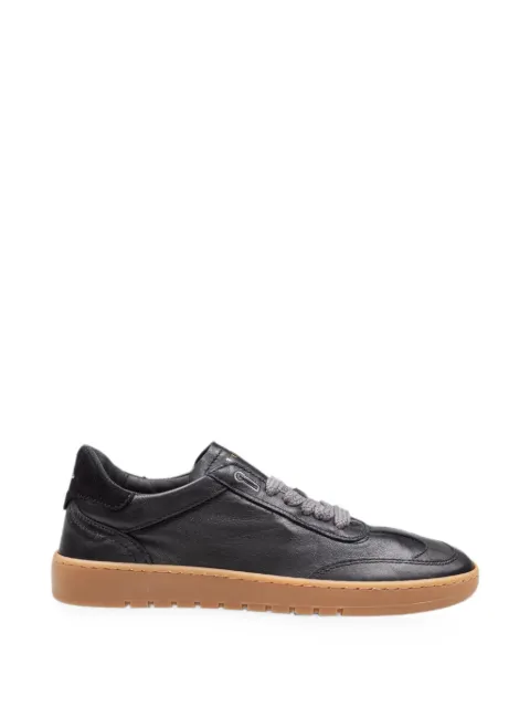 Piumha Studio leather lace-up sneakers Black PHU014