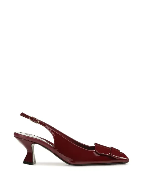 Sergio Rossi Sculpt slingback pumps Red B14560MFL348110