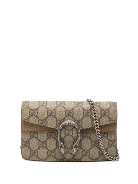 Gucci Pre-Owned 2000-2015 Mini GG Supreme Dionysus crossbody bag Neutrals QM893PDMD6UTPEE0