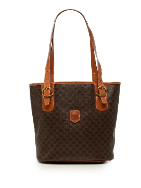 Celine Pre-Owned 1995 Macadam Coated Canvas tote bag Brown H9TWQQP2ROLNWAXK