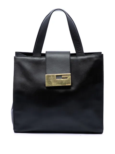 Gucci Pre-Owned 20th Century Calfskin handbag Black H9Z4D0TS4KK5ZAG4